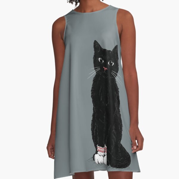 Socks A-Line Dress