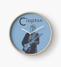 Eric with a guitar Clock