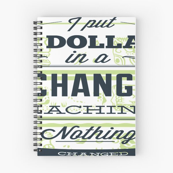 Item preview, I put a dollar in a change machine nothing changed designed and sold by leen12 Art Designs Prints.