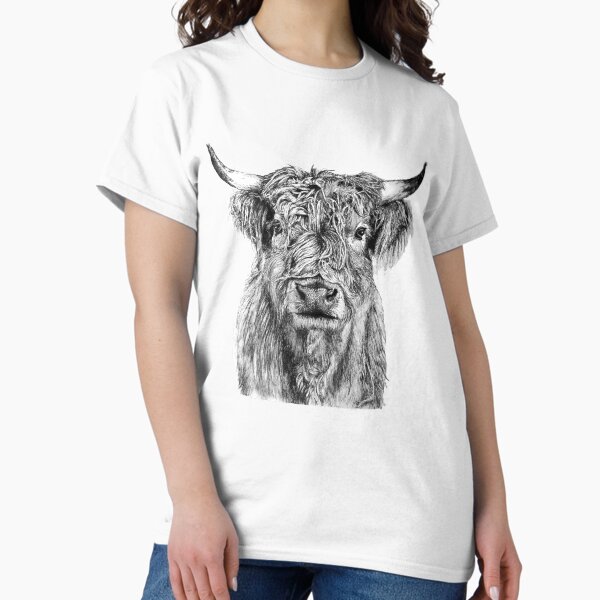 Item preview, Scottish Highland Cow designed and sold by KimAbbottArt.