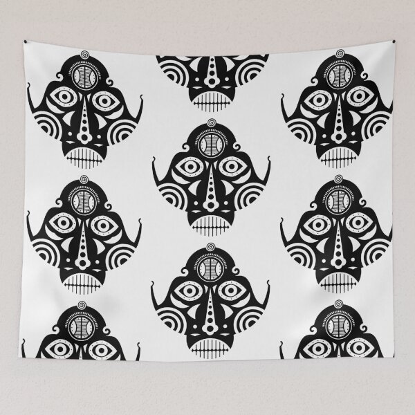 Item preview, masques spiritual art designed and sold by TM Selvam.