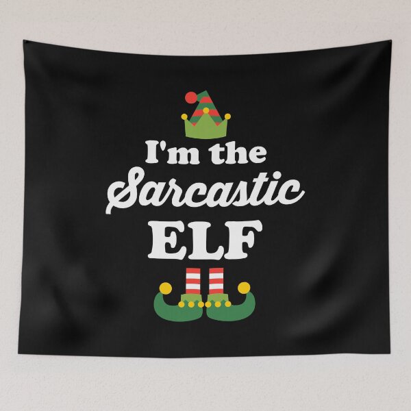 Item preview, I'm the Sarcastic Elf designed and sold by VomHaus.