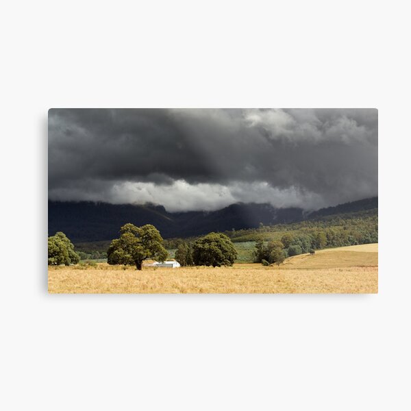 Western Tiers Storm Metal Print