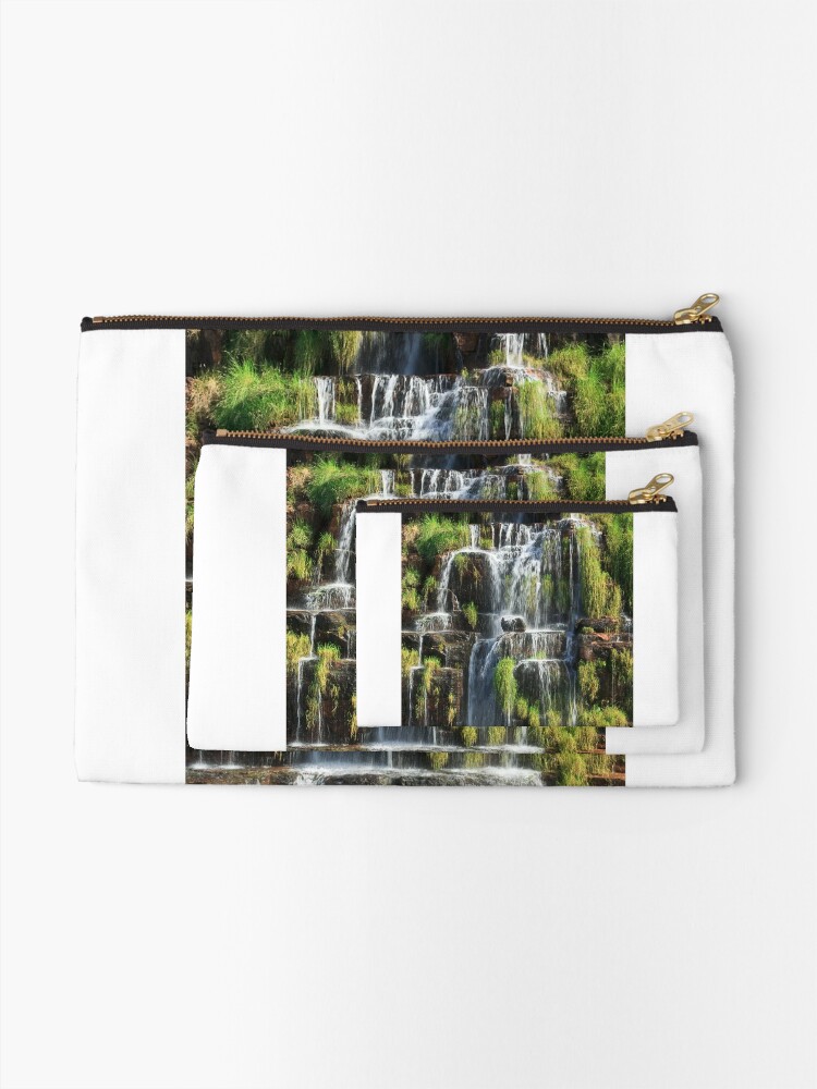 Alternate view of King's Cascade Zipper Pouch