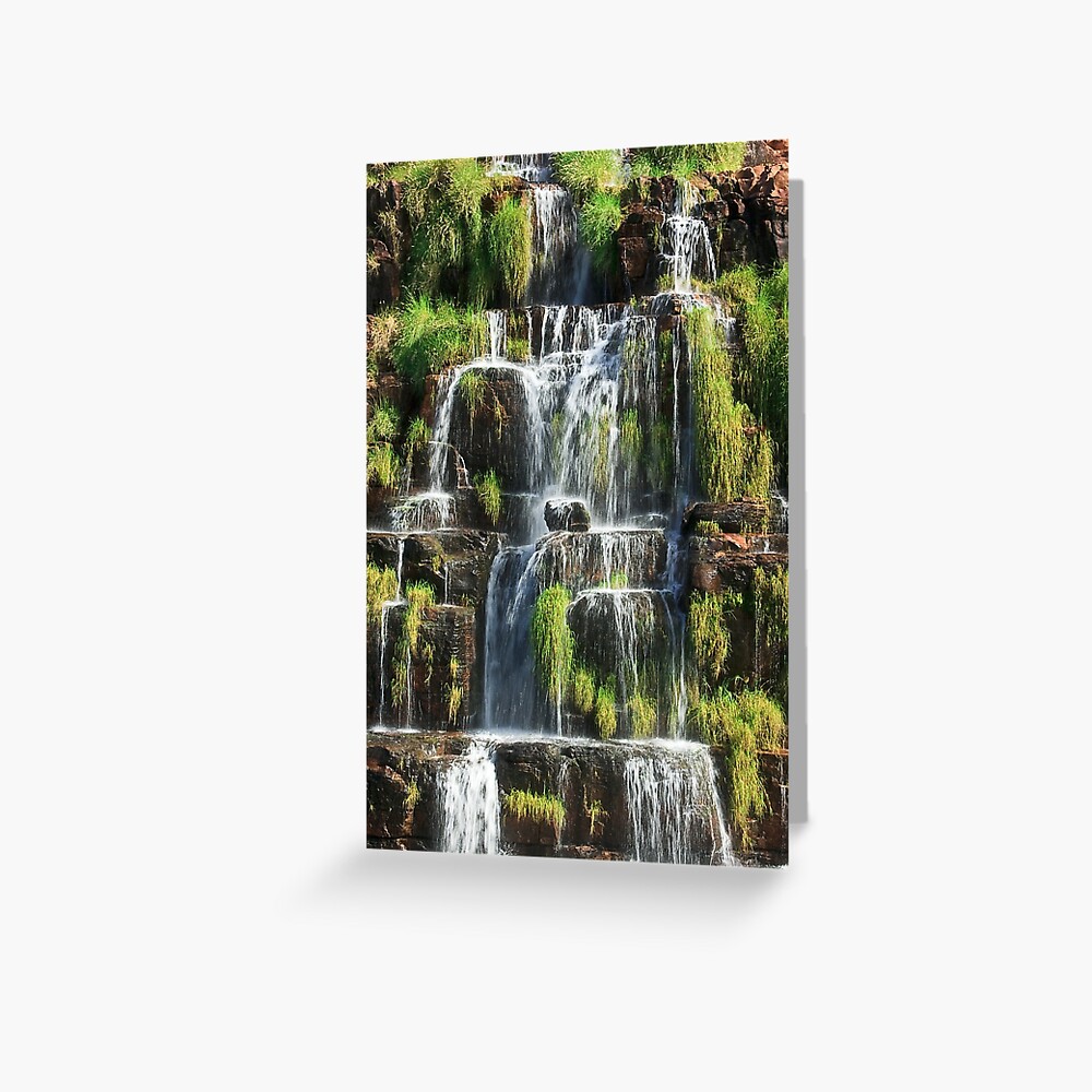 King's Cascade Greeting Card