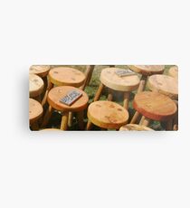 Wood Man Metal Print