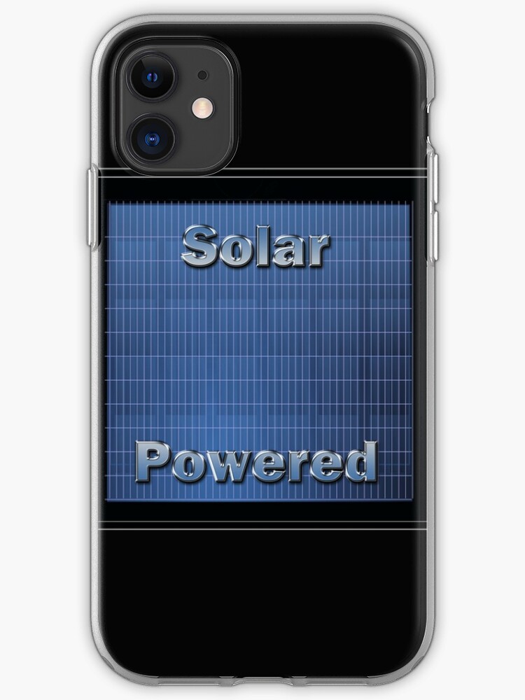 Solar Powered Iphone Case Cover By Buckwhite Redbubble