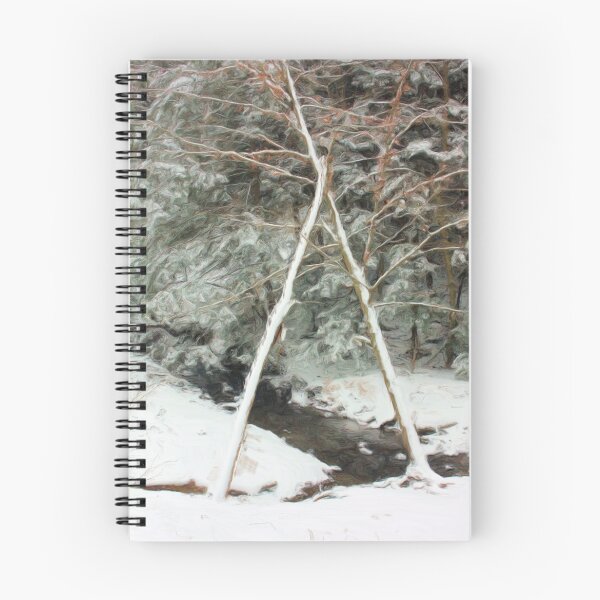 Item preview, Winter in the park digital painting designed and sold by capturingsmiles.