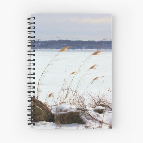 Item preview, Winter over Lake Erie Digital Painting designed and sold by capturingsmiles.