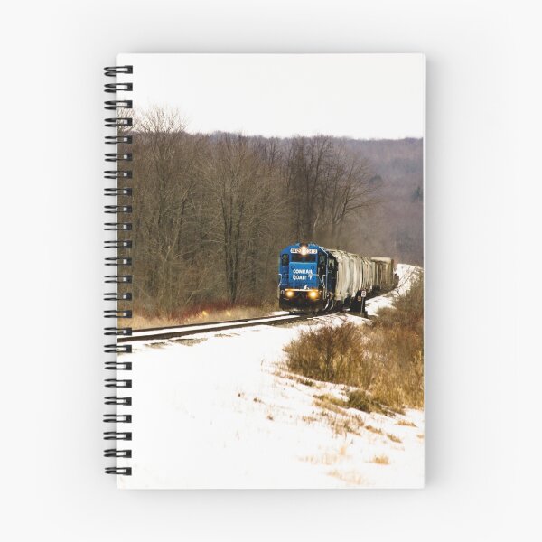 Item preview, winter train coming down the tracks designed and sold by capturingsmiles.