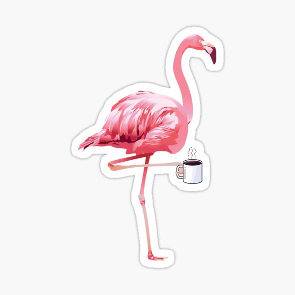 Item preview, Flamingo Coffee designed and sold by designeclipse.