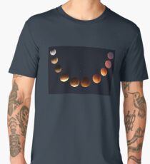 The Stages of The Moon in Space Men's Premium T-Shirt