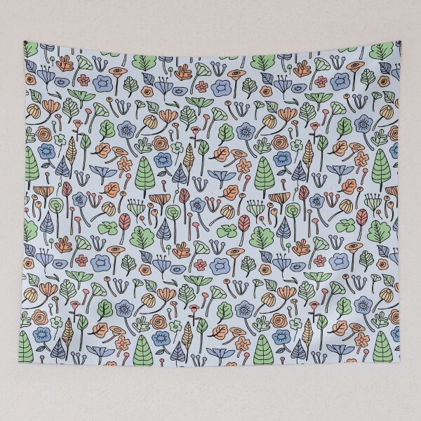 Item preview, Blue garden dreams designed and sold by theseakiwi.