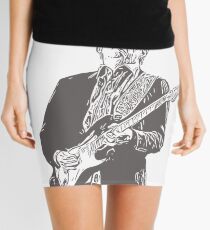 Eric with a guitar Mini Skirt