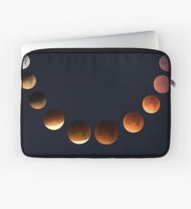 The Stages of The Moon in Space Laptop Sleeve