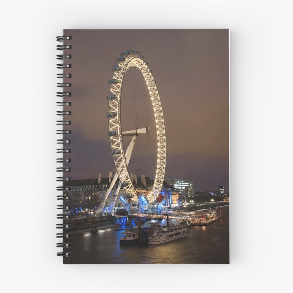 Item preview, London Eye on the river at night designed and sold by Dan Treasure.