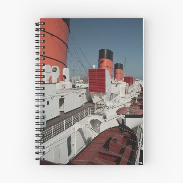 Item preview, Port Side...Queen Mary...Looking Aft... designed and sold by EvaMarie Cannon.