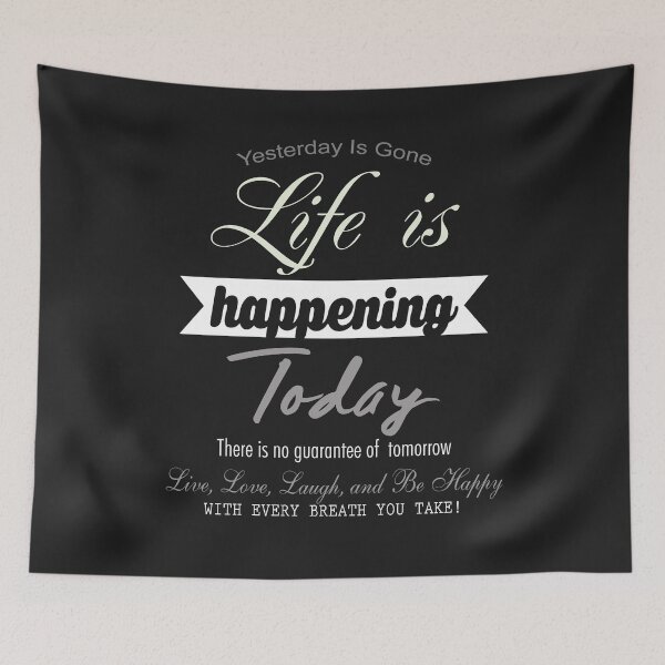 Item preview, LIFE IS HAPPENING TODAY designed and sold by Jecolds.