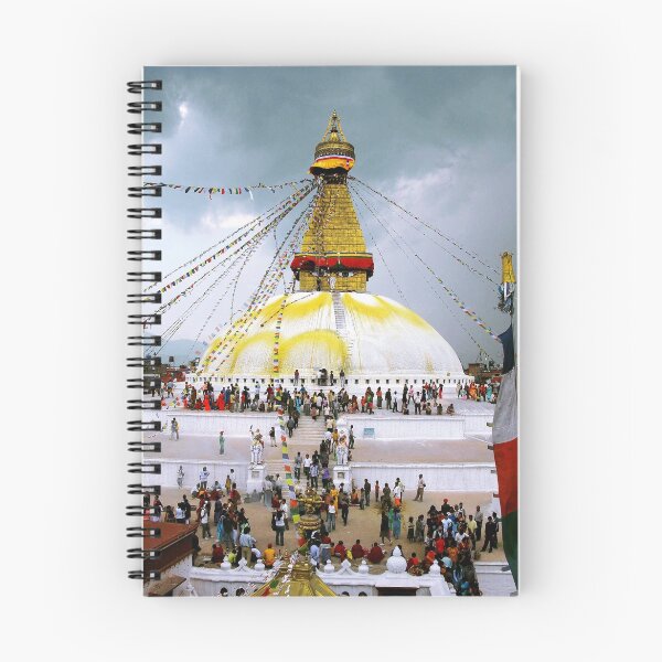 Item preview, Buddha's birthday in Boudhanath, Katmandu, Nepal designed and sold by jihyelee.