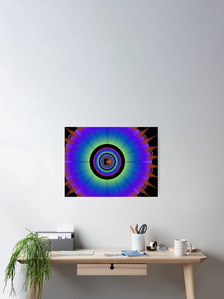 Thumbnail 2 of 3, Poster, Exploding World designed and sold by Roberta Barnes.