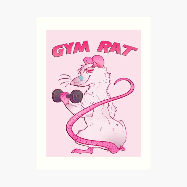 Gym Rats Art Print 