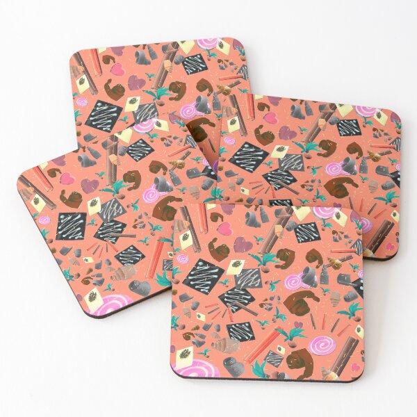 Item preview, delicious chocolate, truffle pralines pattern designed and sold by Mauswohn.