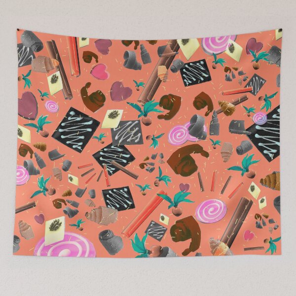 Item preview, delicious chocolate, truffle pralines pattern designed and sold by Mauswohn.