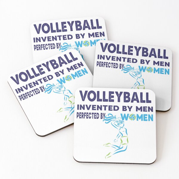 Item preview, Volleyball Invented By Men Perfected By Women designed and sold by overstyle.
