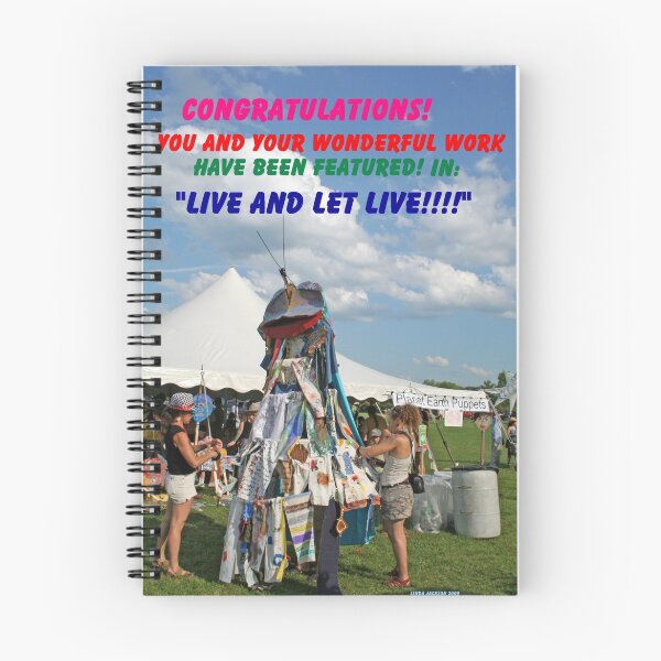 Item preview, Challenge feature, live and let live! designed and sold by Linda Jackson.