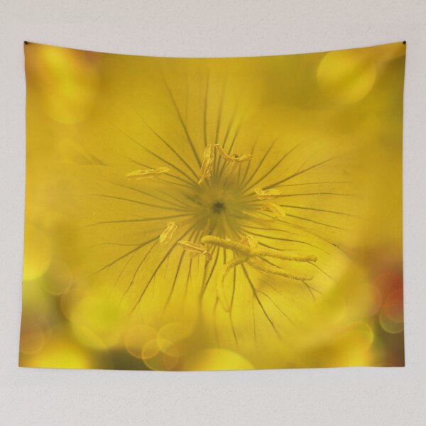 Item preview, Yellow Bokeh Flower designed and sold by miraminerva09.