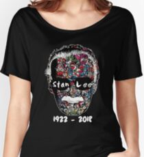 Stan Lee - Man of Many Faces Women's Relaxed Fit T-Shirt