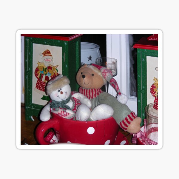 Item preview, Christmas snowman bear designed and sold by Schoensl.
