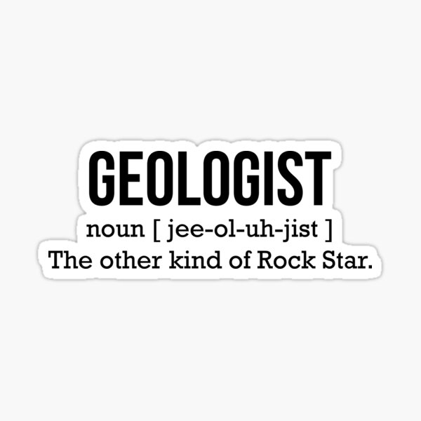 Item preview, Geologist, the other kind of Rock Star T-shirt designed and sold by RedYolk.