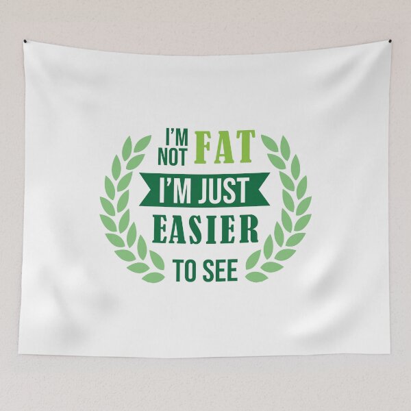 Item preview, Not fat designed and sold by SVDesignatVasil.