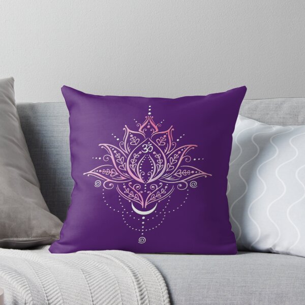 Item preview, Lotus with Moon and Om Symbol. Yoga. designed and sold by Christine Krahl.