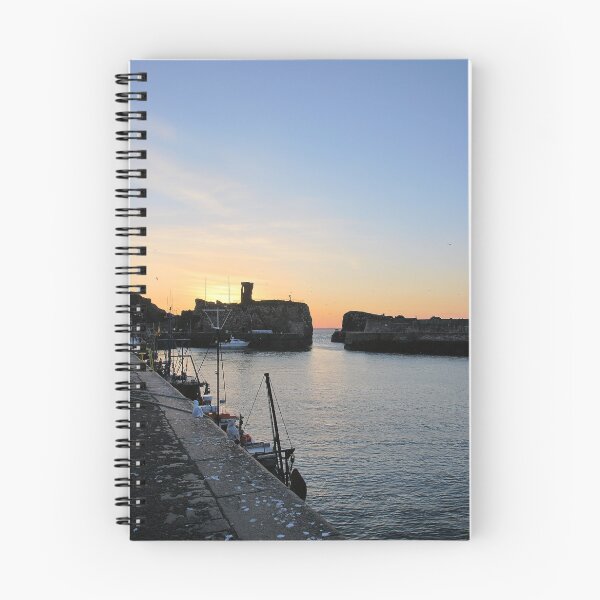 Item preview, Sunset at Dunbar Harbour designed and sold by Lindamell.