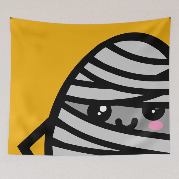 Item preview, Kawaii Creepy Egg Mummy designed and sold by BirdAtWork.
