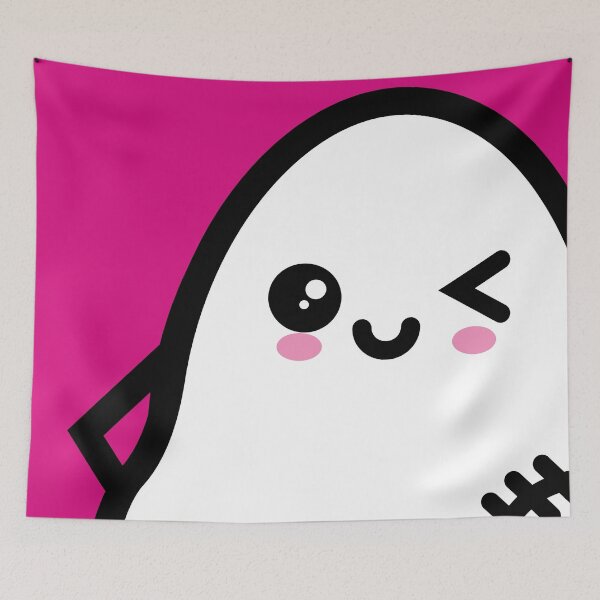 Item preview, Kawaii Creepy Egg Ghost designed and sold by BirdAtWork.