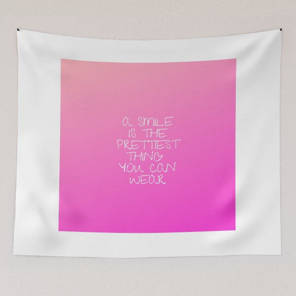 Item preview, A SMILE IS THE PRETTIEST THING YOU CAN WEAR designed and sold by Nichola Karma.