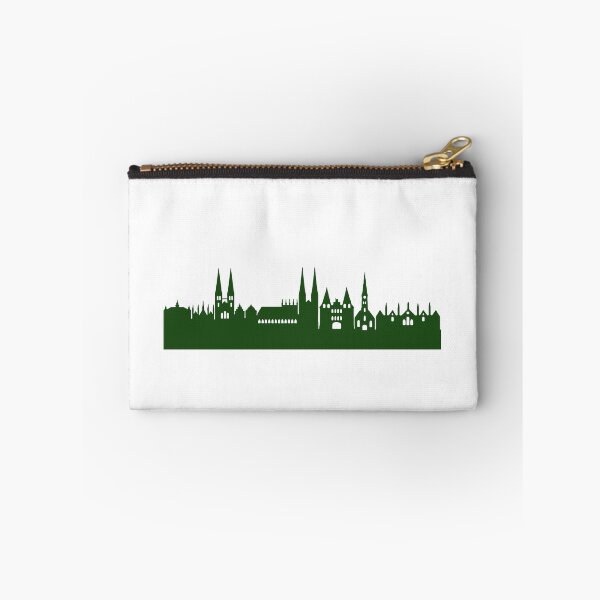 Item preview, LÜBECK skyline in forest green designed and sold by 44spaces.