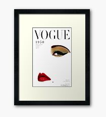 Blumenfeld recreated Framed Print