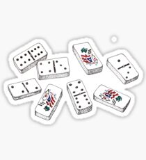 Dominos de Puerto Rico Sticker
