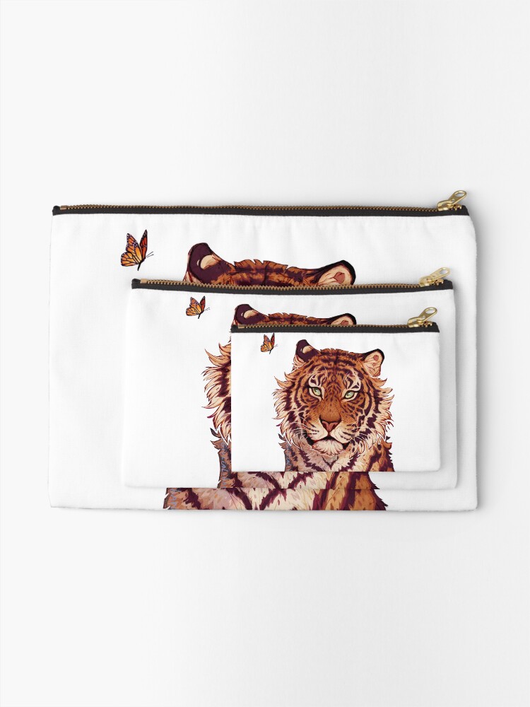 Alternate view of Siberian tiger Zipper Pouch