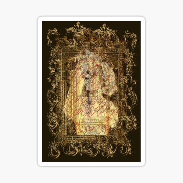 Madonna framed Sticker