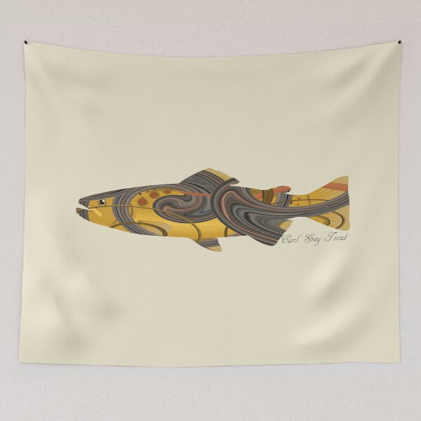 Item preview, Earl Grey Trout designed and sold by Whisperingpeaks.