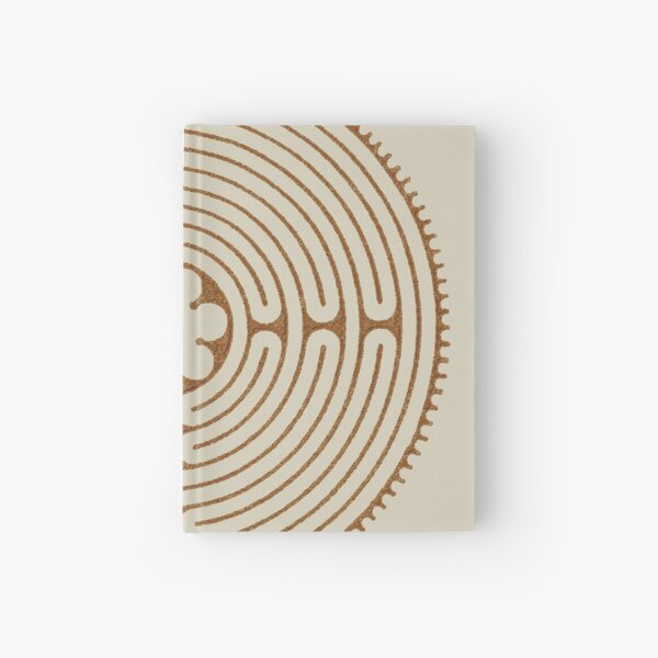 Symbol der heiligen Geometrie - Chartres Labyrinth 1 Notizbuch