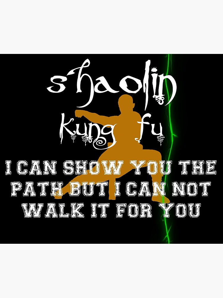 "Shaolin Kung Fu Quote" Poster for Sale by MartialArtsNerd Redbubble