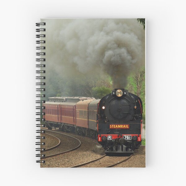 Item preview, Steam Loco R761 steams into Drouin. designed and sold by Bev Pascoe.