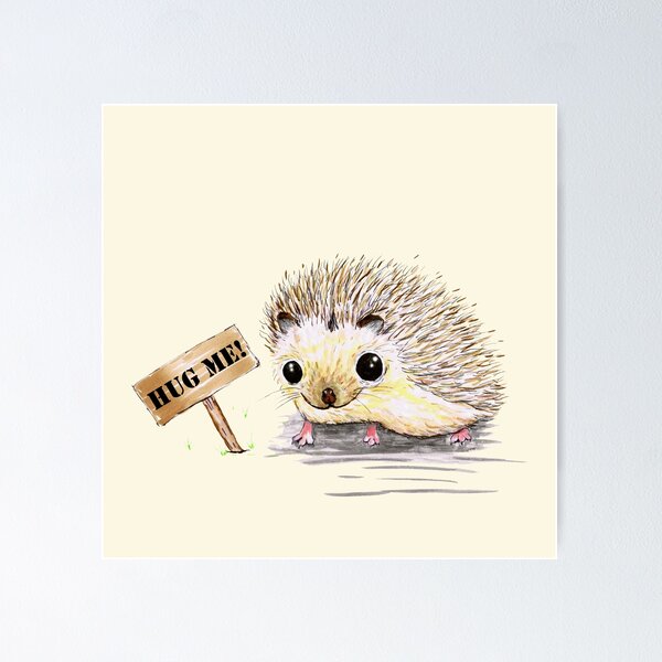 Item preview, Hughog hedgehog designed and sold by Bwiselizzy.