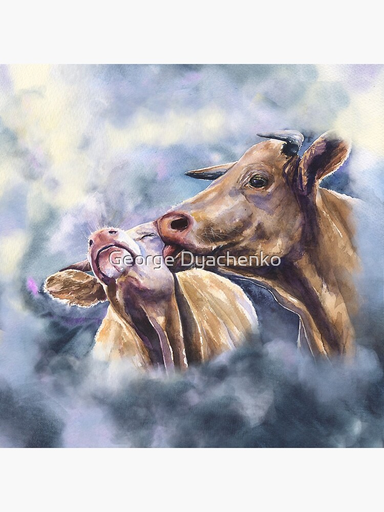 Cows love. Cow Romance from George Dyachenko by GeorgeArtD